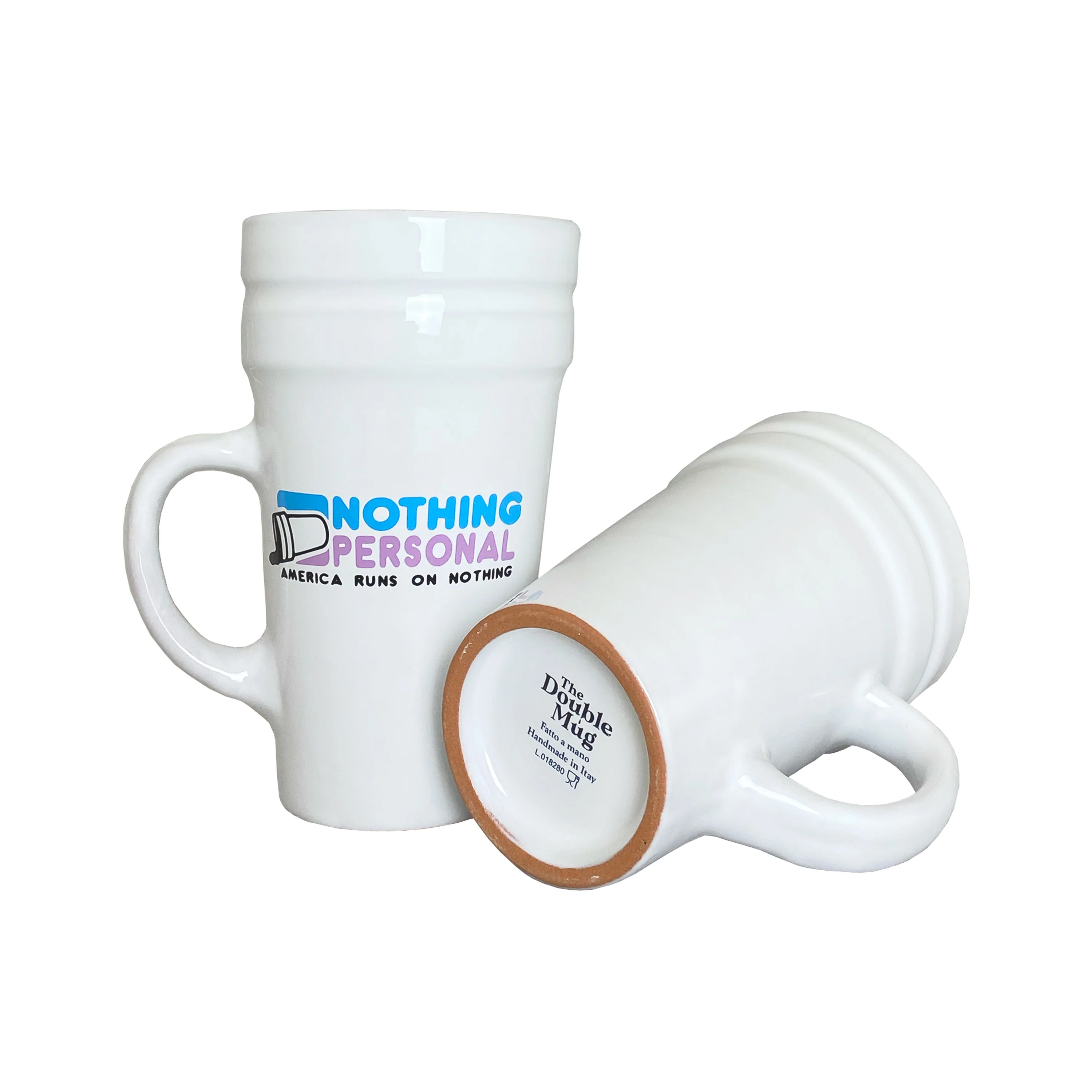 AMERICA RUNS ON NOTHING DOUBLE CUP MUG - Image 3