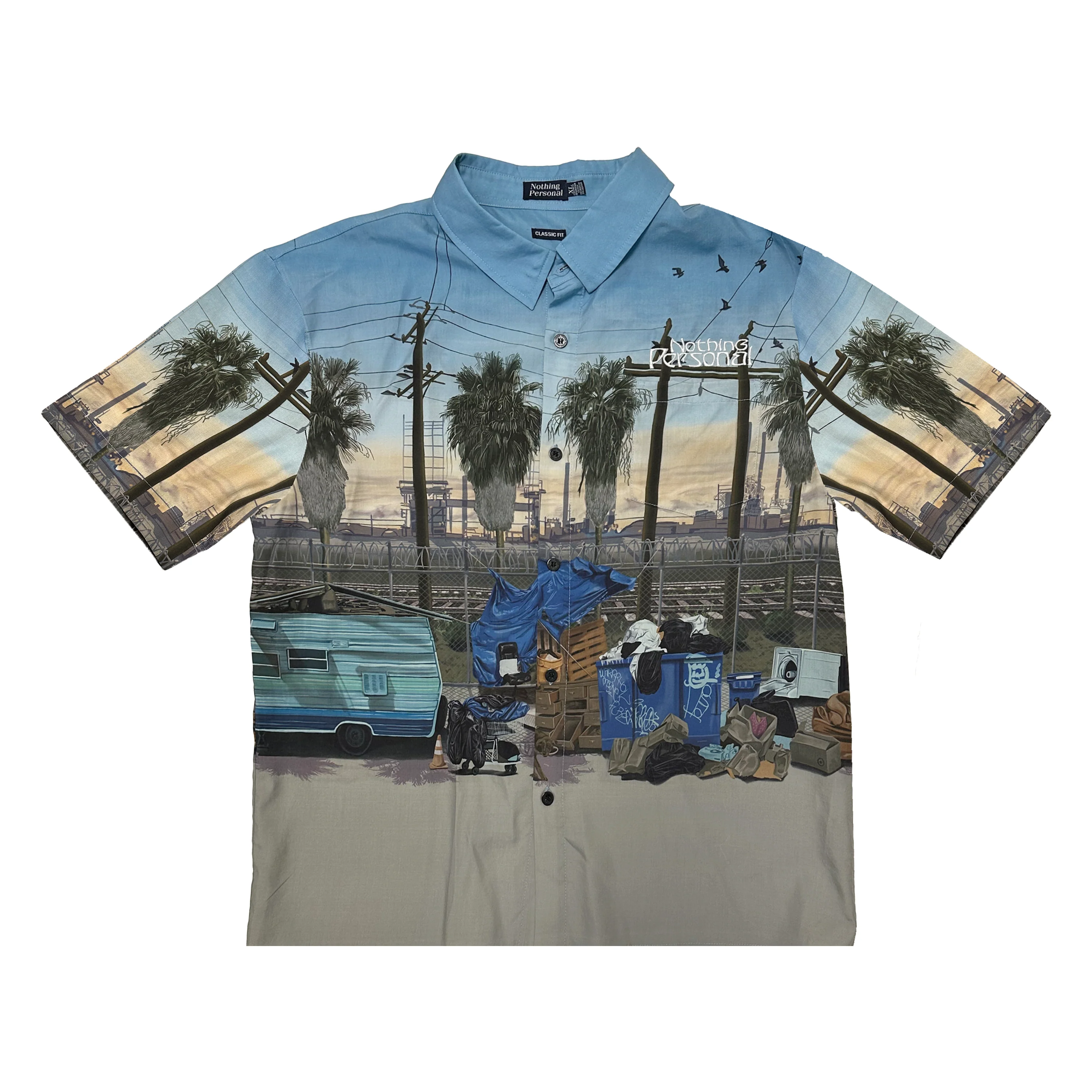 UNFILTERED PARADISE BUTTON UP