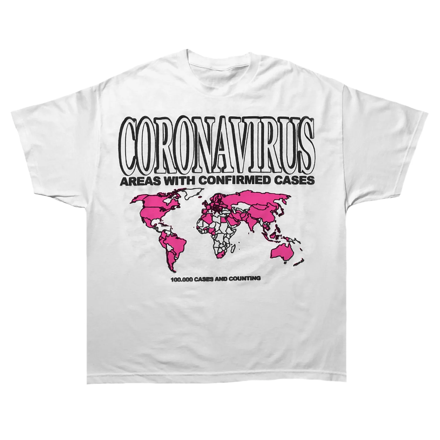 "Fuck off if you cough!" UV Activated T shirt