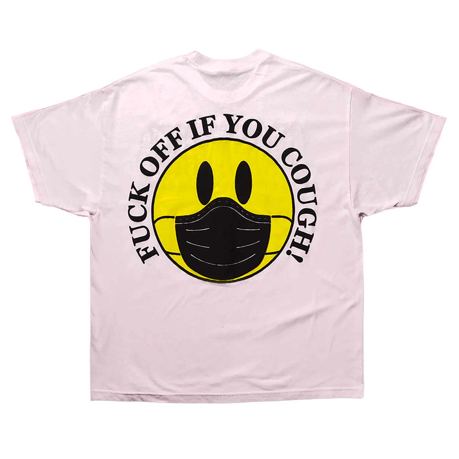 "Fuck off if you cough!" UV Activated T shirt - Image 2